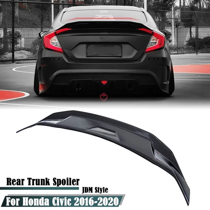 Honda Civic x Ducktail Spoiler Abs Plastic