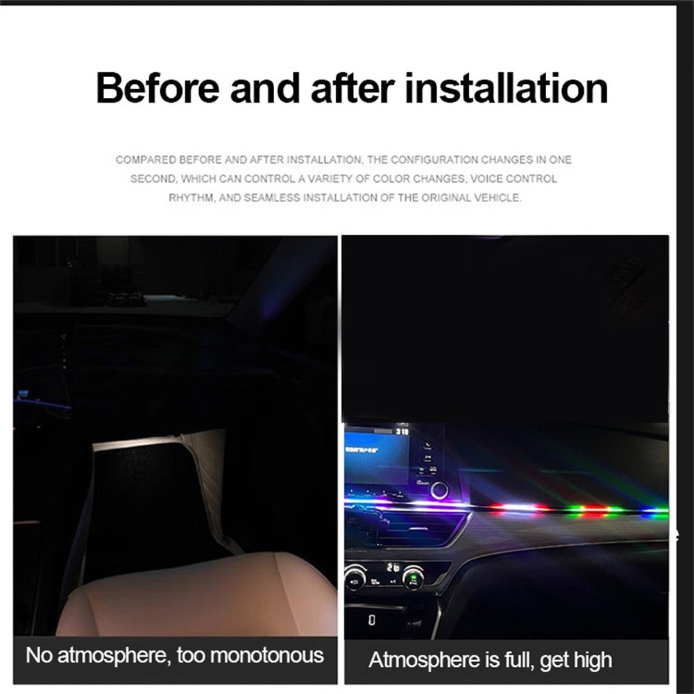2Pcs Car Dashboard Ambient Light strip - Premium Quality