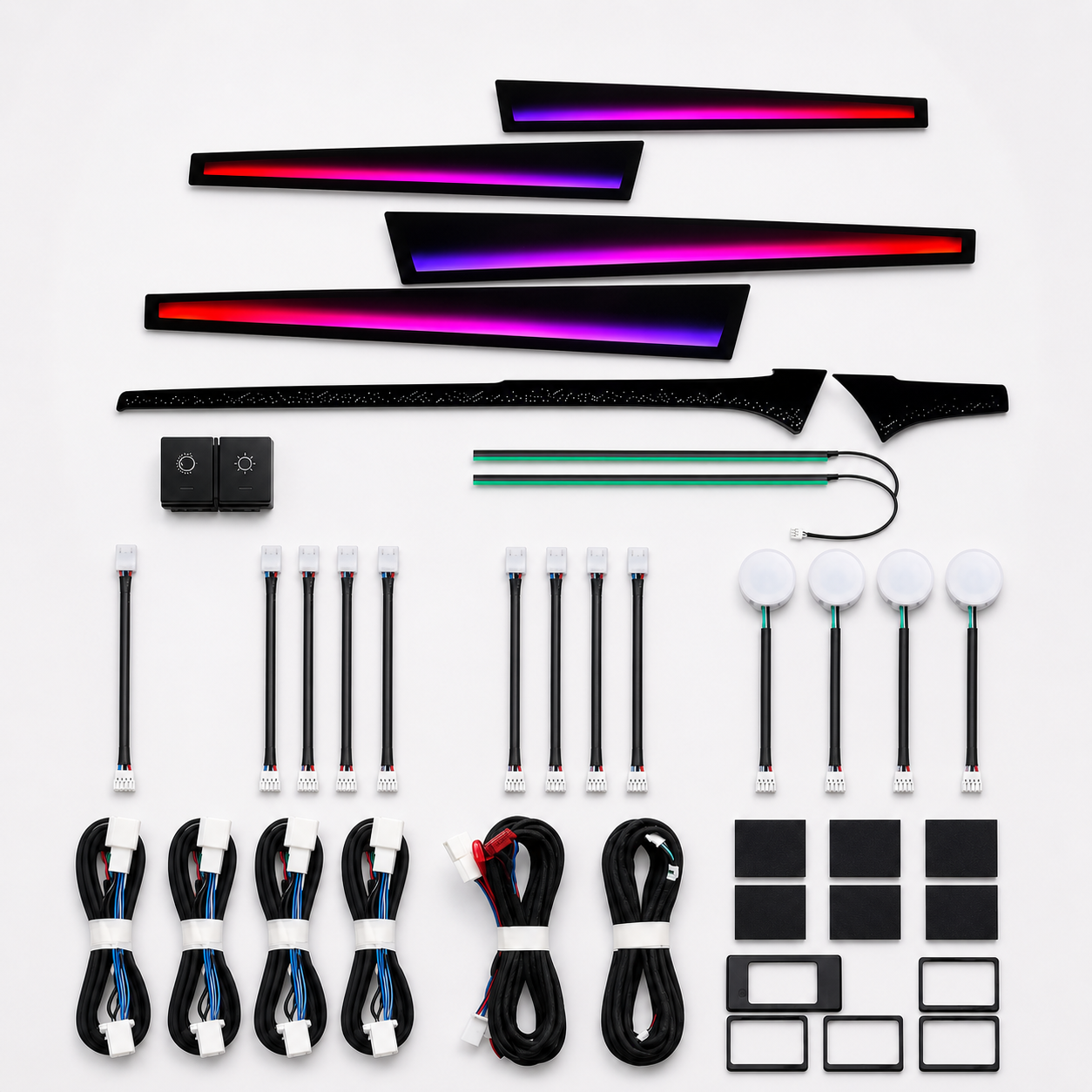 Toyota Revo OEM Ambient Light Trim Panel (2017–2025) – 21-Color LED Interior Lighting