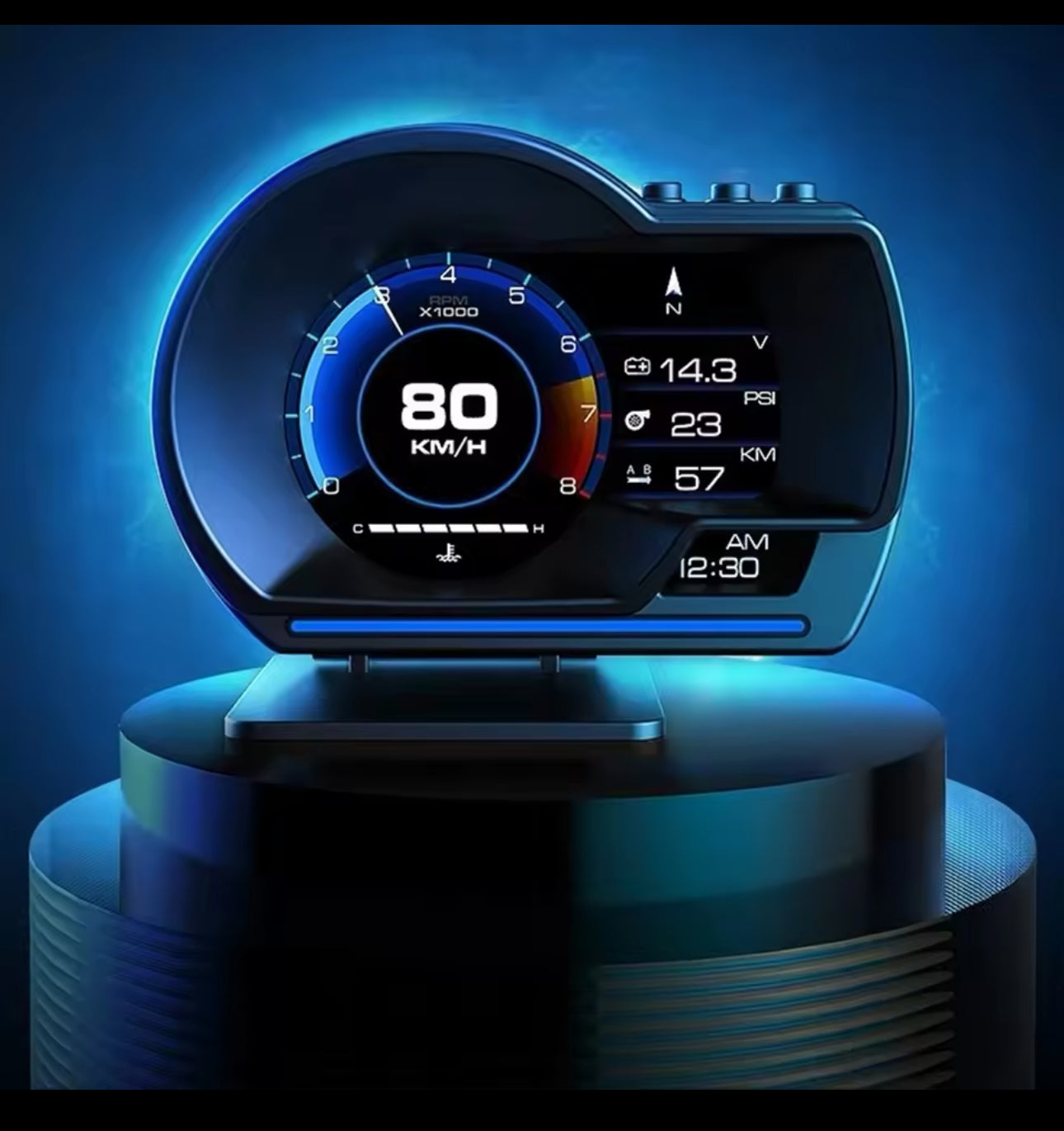 Car Head Up Display OBD2 Smart Car HUD - F15