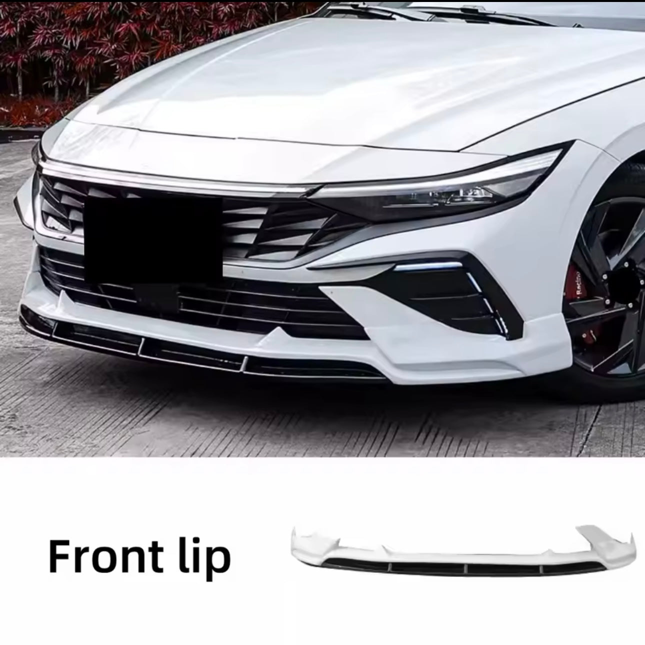 Hyundai Elantra Hybrid 2025 Abs Plastic Bodykit
