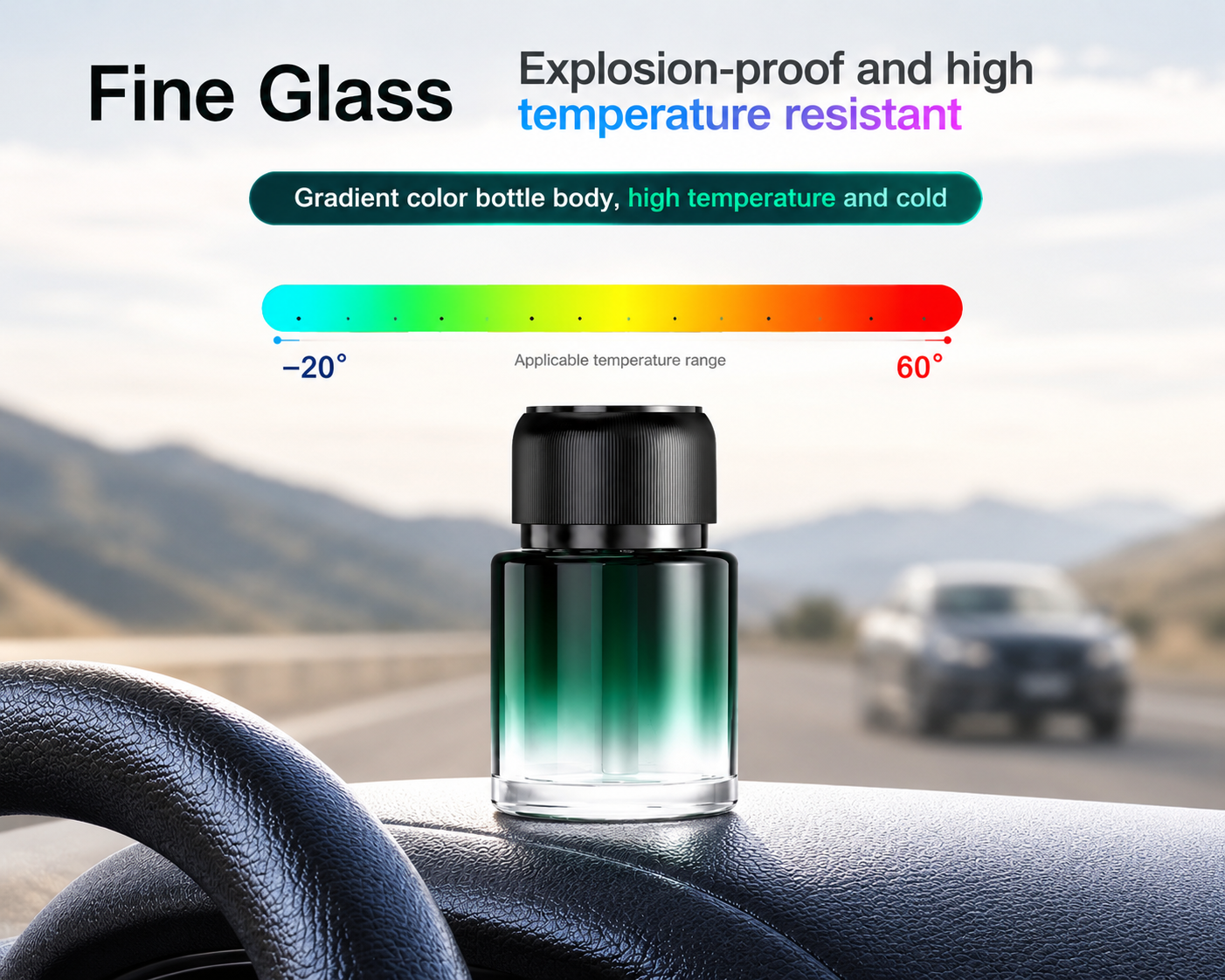 Smart Electric Car Air Fragrance | Rechargeable Aroma Mist Dispenser