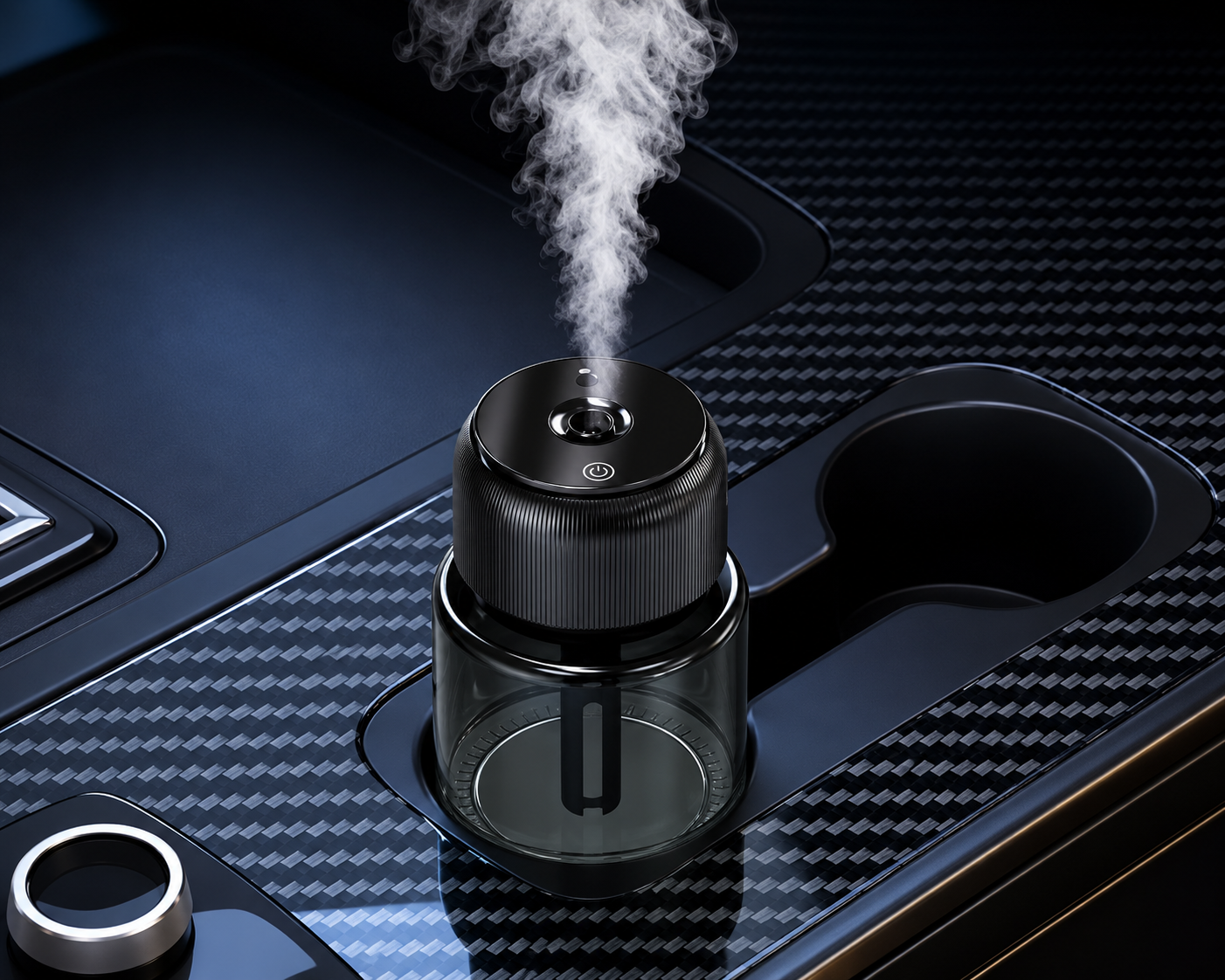Smart Electric Car Air Fragrance | Rechargeable Aroma Mist Dispenser