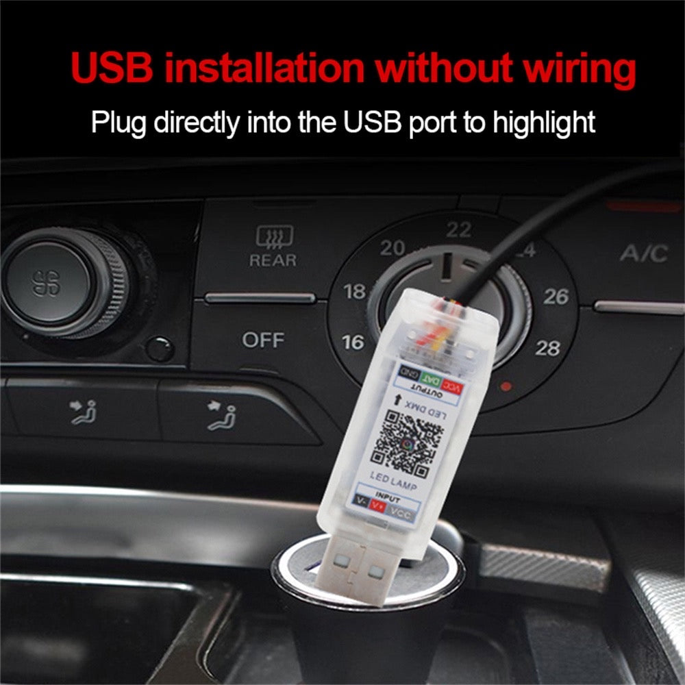2Pcs Car Dashboard Ambient Light strip - Premium Quality