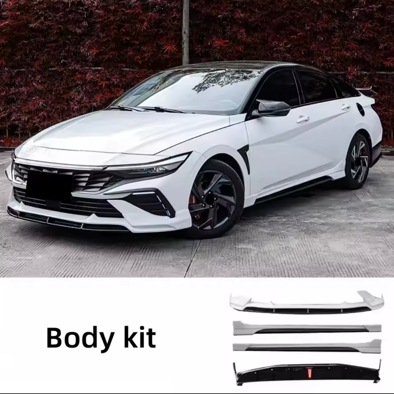 Hyundai Elantra Hybrid 2025 Abs Plastic Bodykit