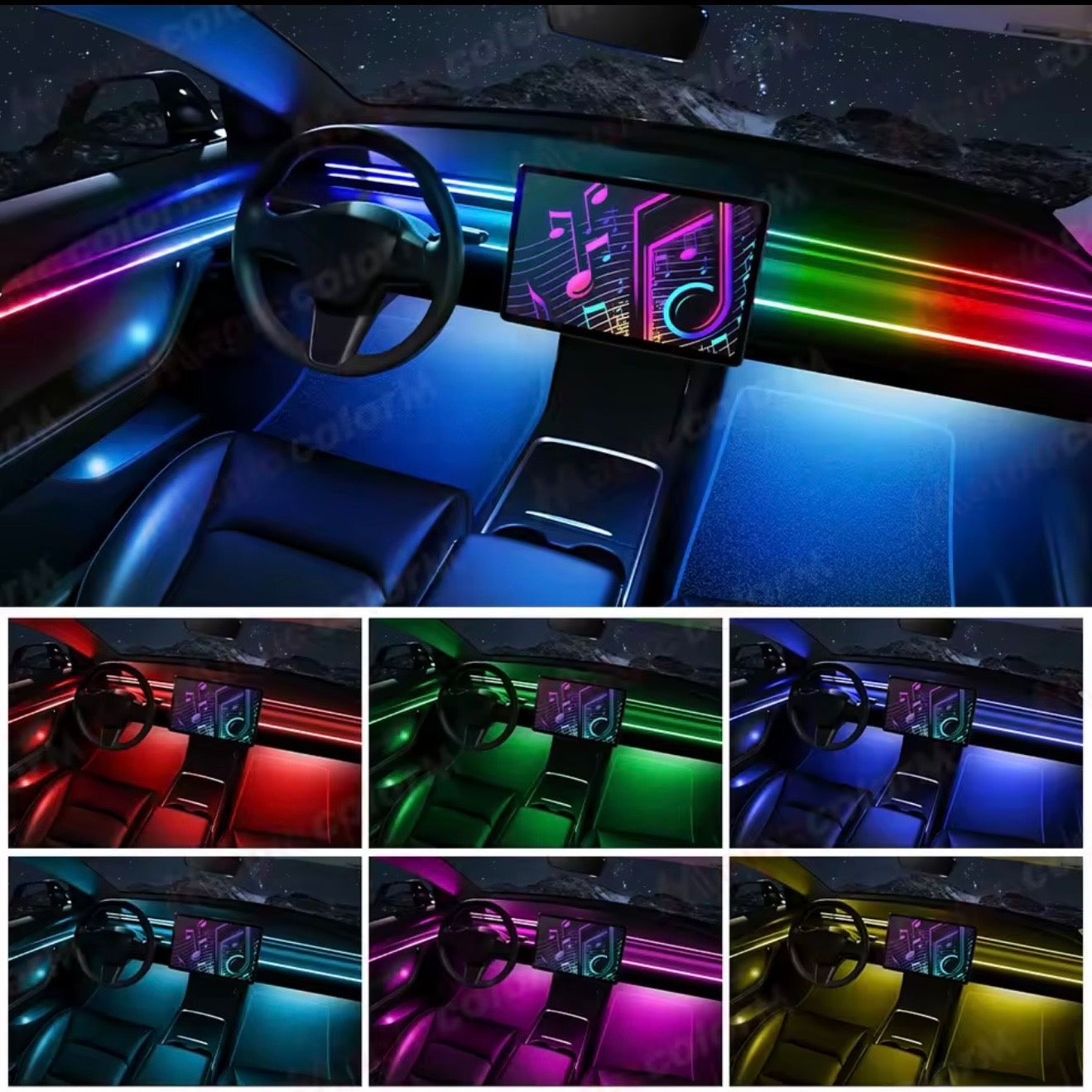 Maxlume Premium Quality Dynamic Ambient Interior Lights