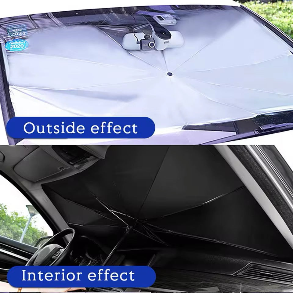 Car Windshield Sunshade - Umbrella Style