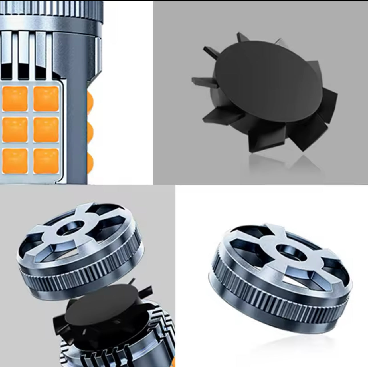 New Canbus Bright Led Indicator Bulbs - 2Pcs