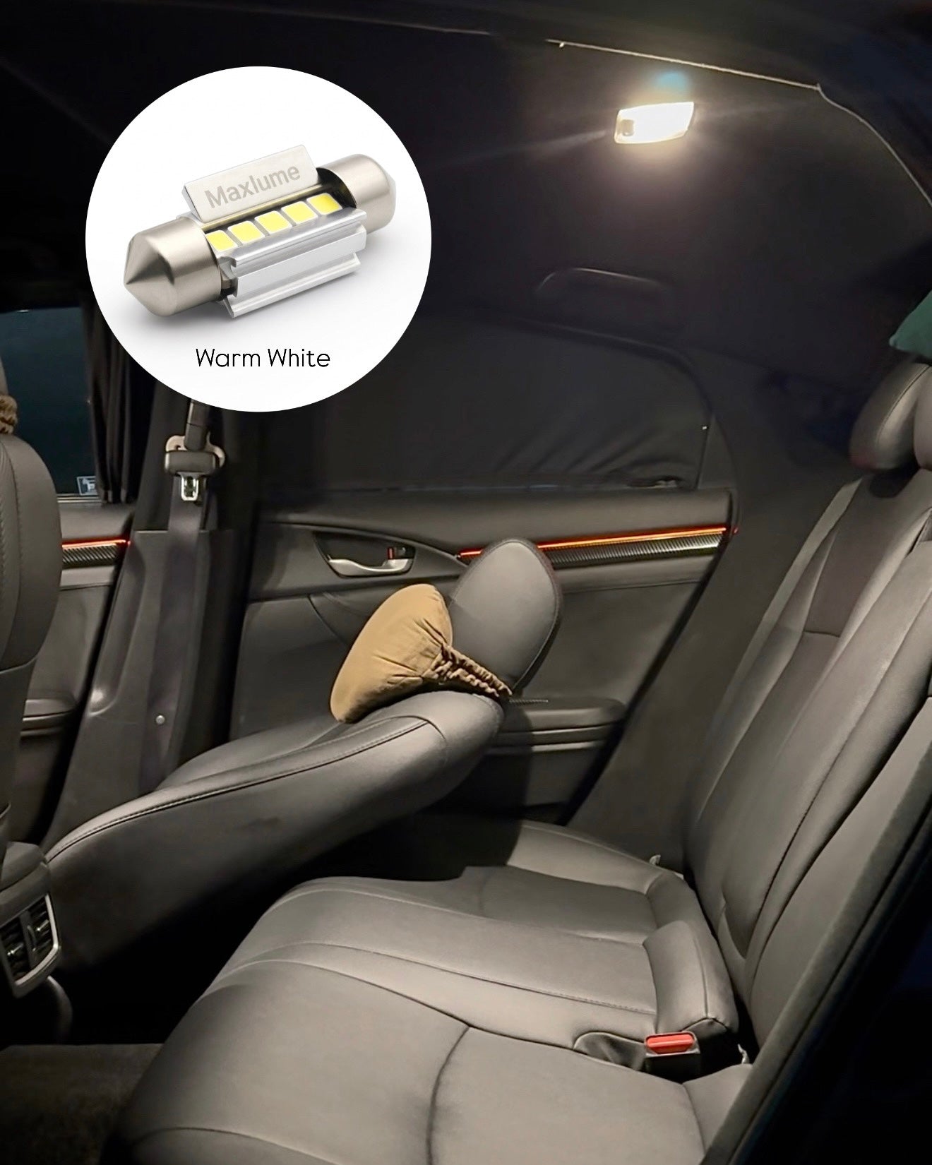 Maxlume Warm White Interior LED Bulbs – Premium Cabin Upgrade