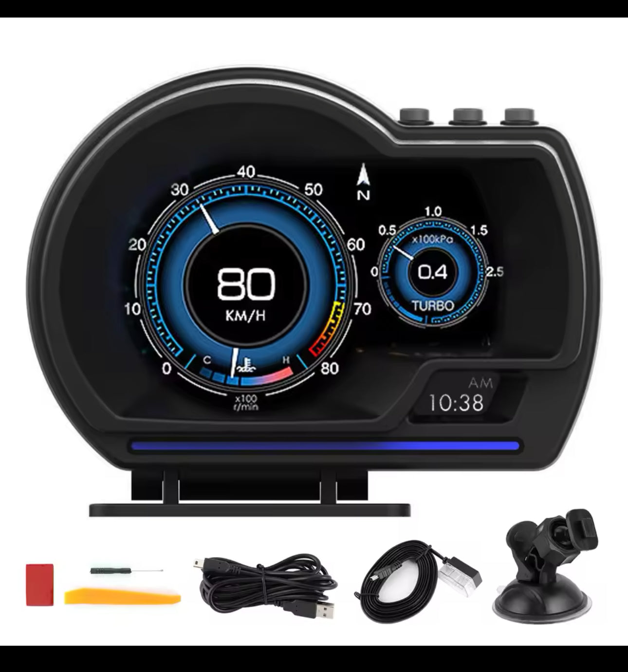 Car Head Up Display OBD2 Smart Car HUD - F15