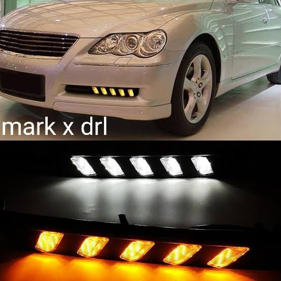 Toyota Mark X OEM Bumper DRLS