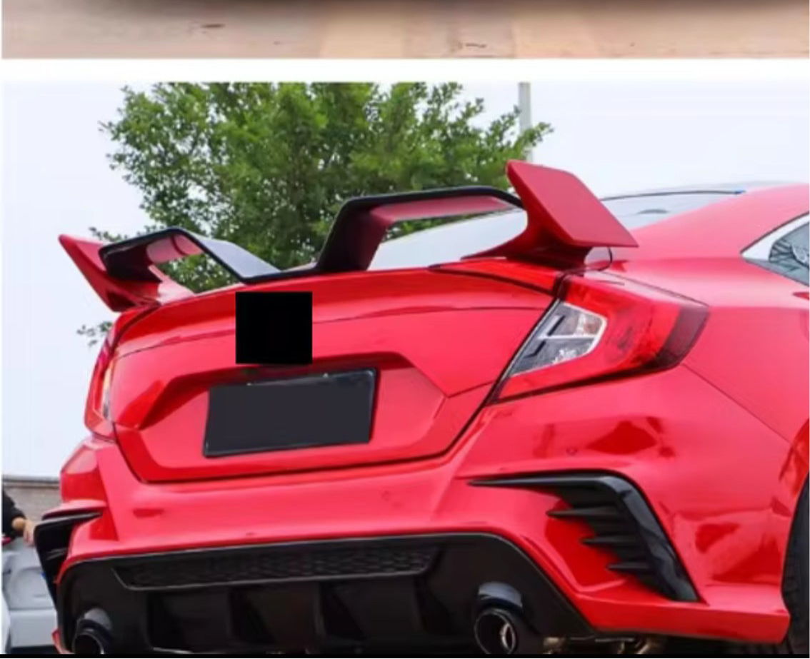 Honda Civic X FC450 Spoiler Abs Plastic
