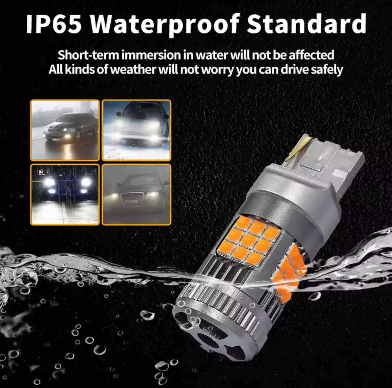 New Canbus Bright Led Indicator Bulbs - 2Pcs