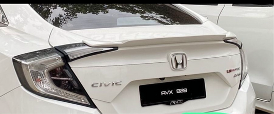 Honda Civic x Lip Ducktail Spoiler Abs Plastic