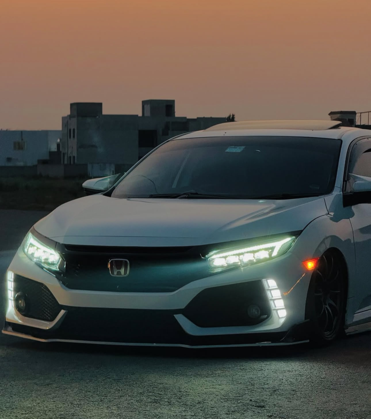 Honda Civic X Matrix Led Headlights