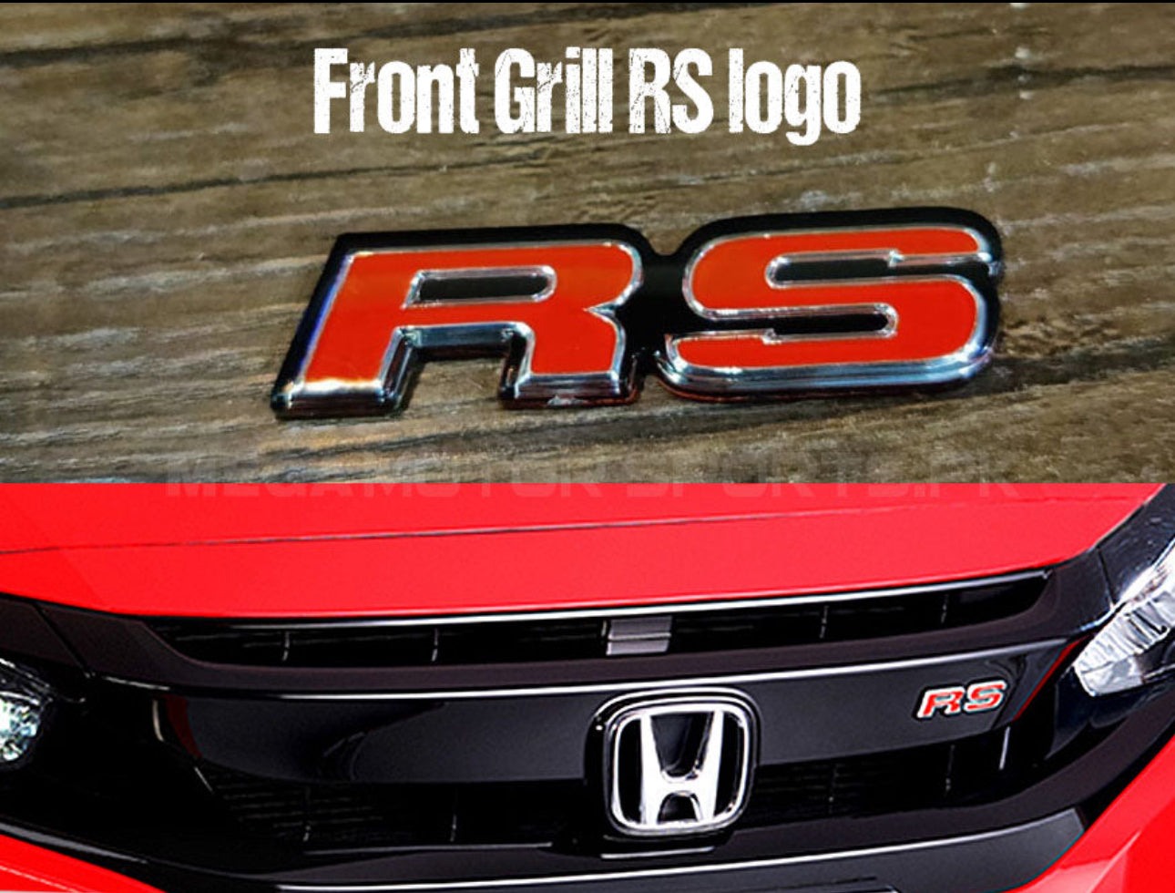 Honda Civic X Rs Grill