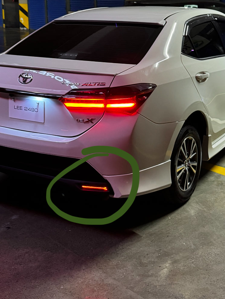 Toyota Corolla 2015 premium quality back bumper light