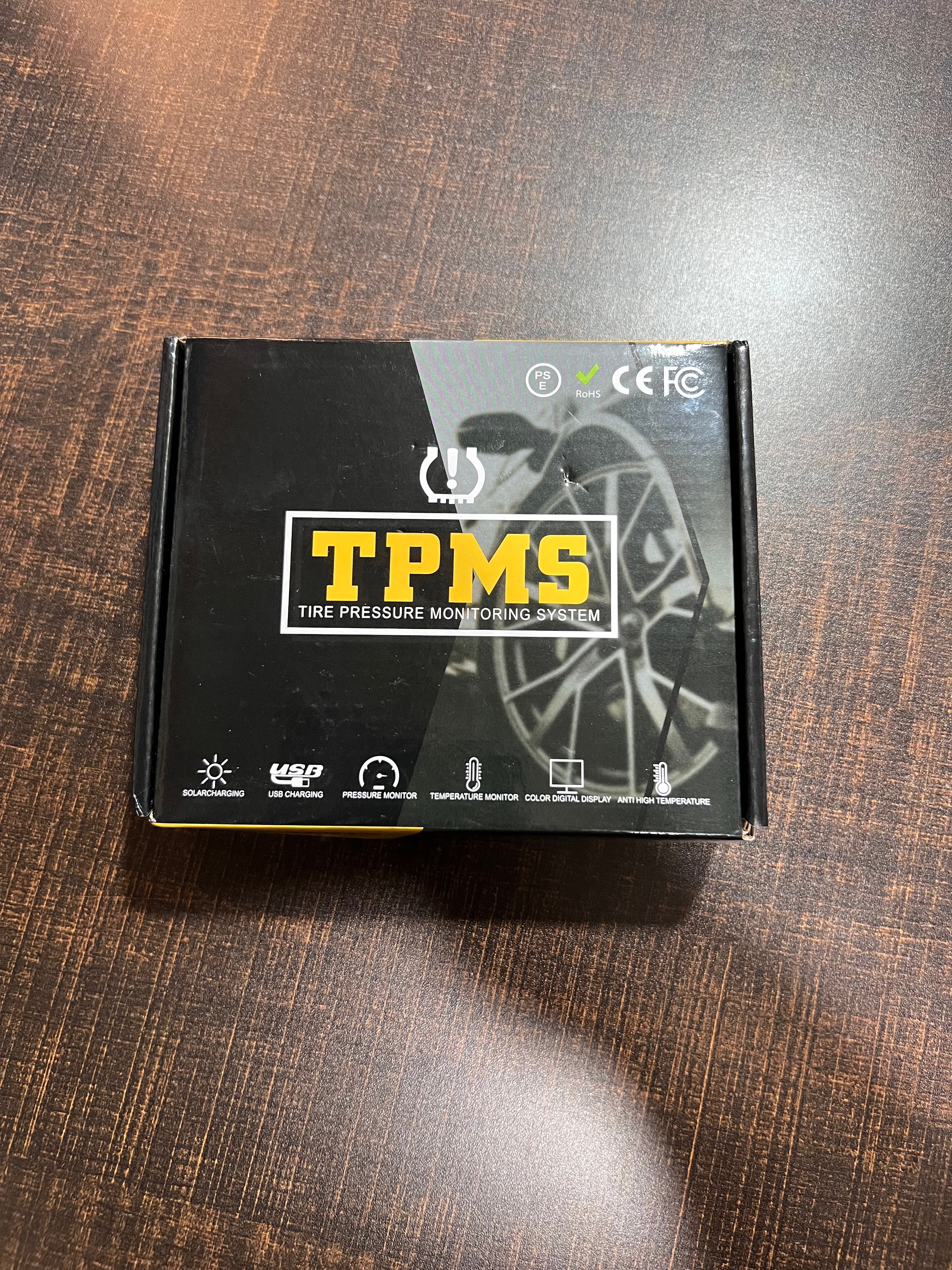 Car Solar Wireless TPMS ( Tyre Pressure Monitor System )