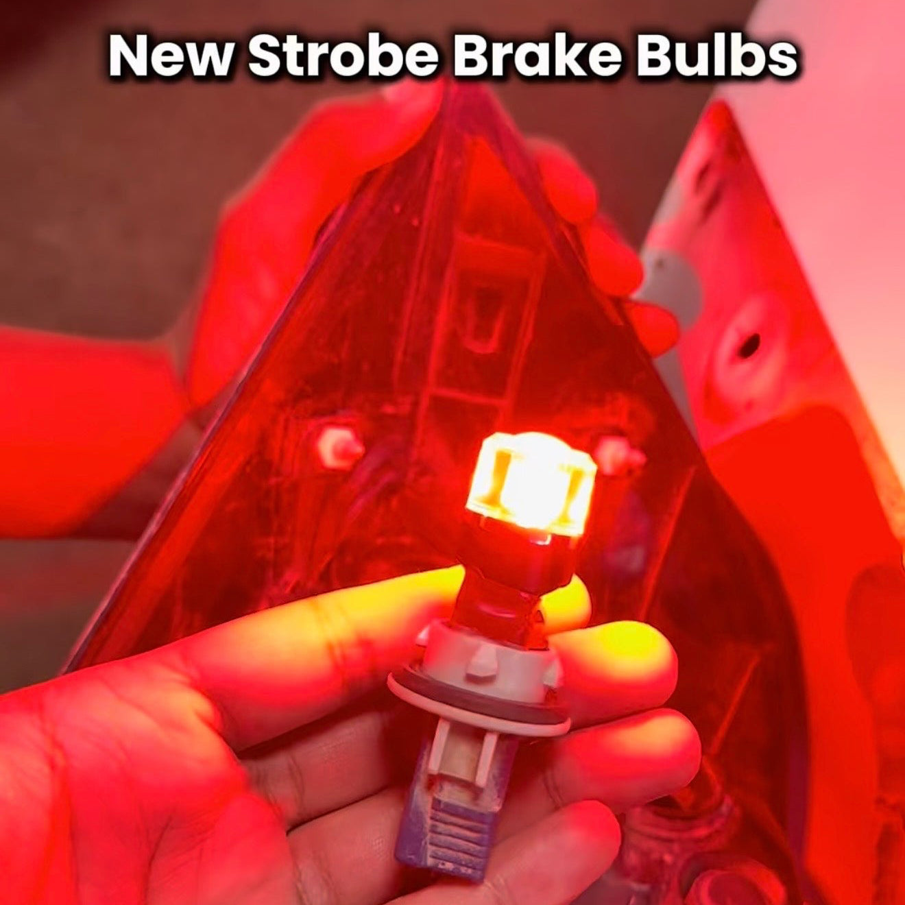 F1 Style Third Brake Lamp Bulb Flash + Static - 7440
