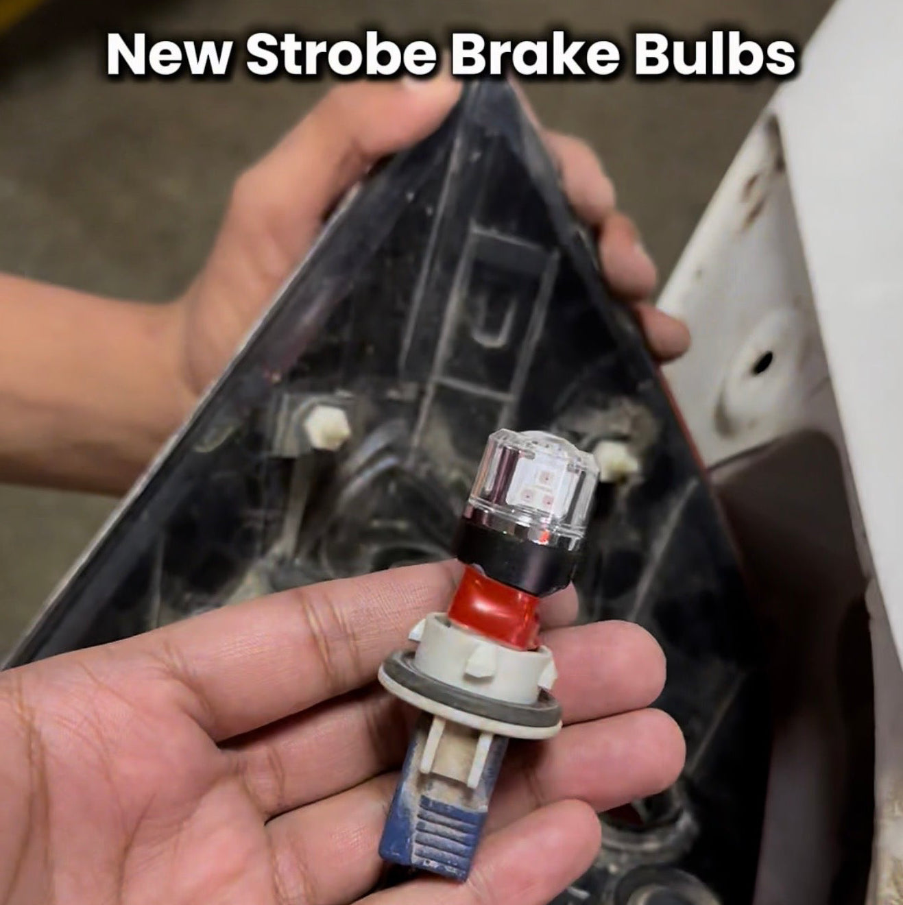 F1 Style Third Brake Lamp Bulb Flash + Static - 7440