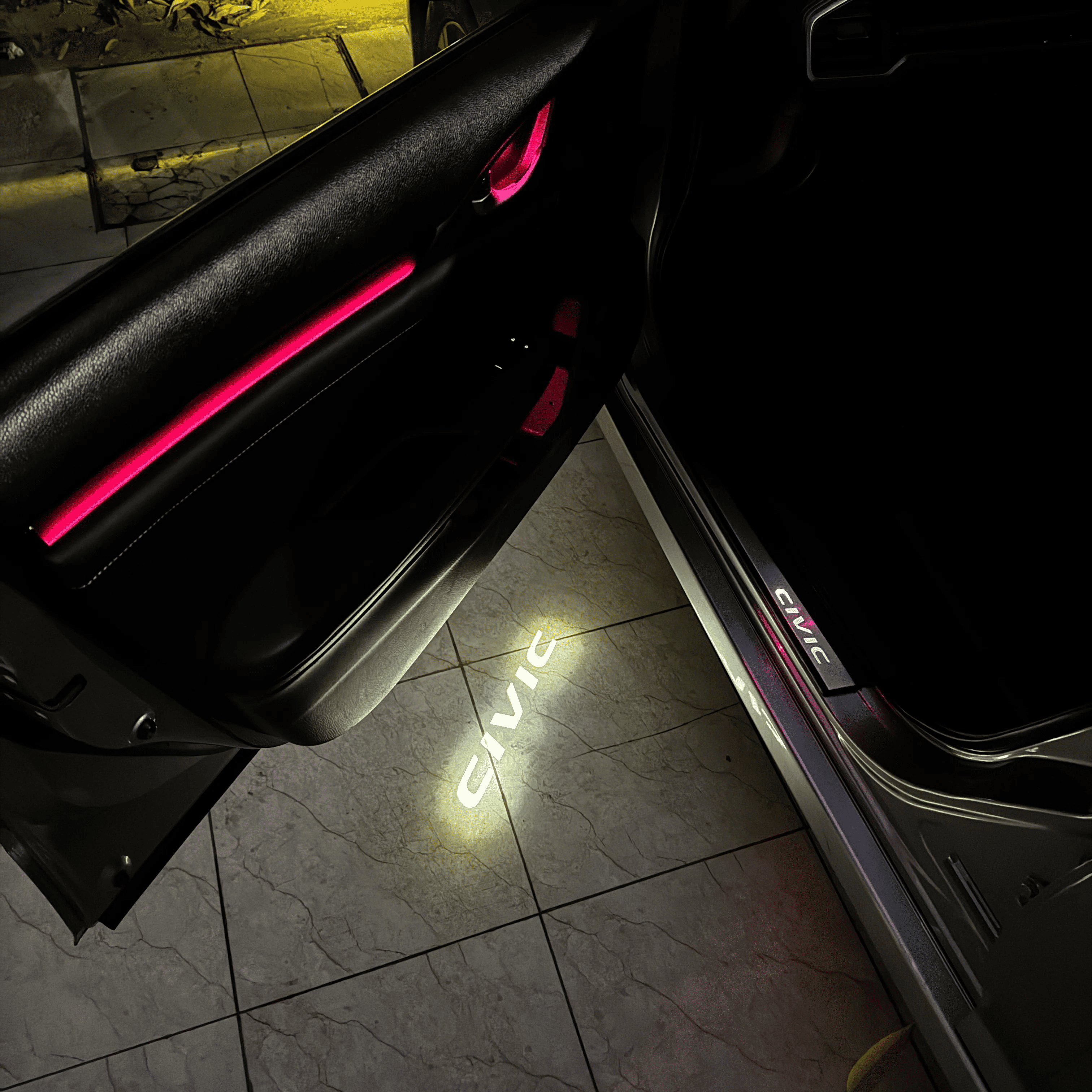 Car Door Welcome Logo Lights – Bright LED Projection