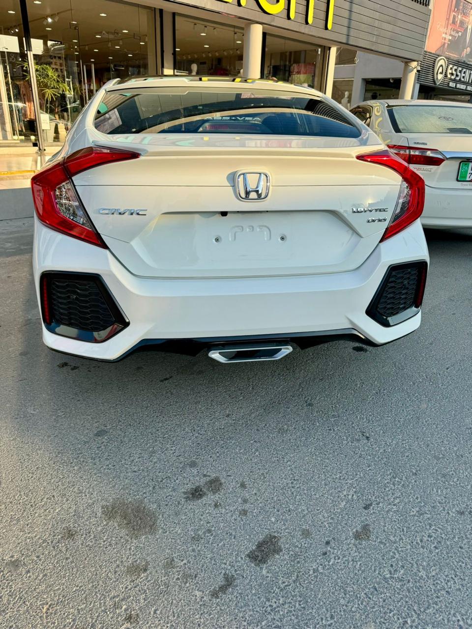 Honda Civic X Si Bumpers Abs Plastic V1