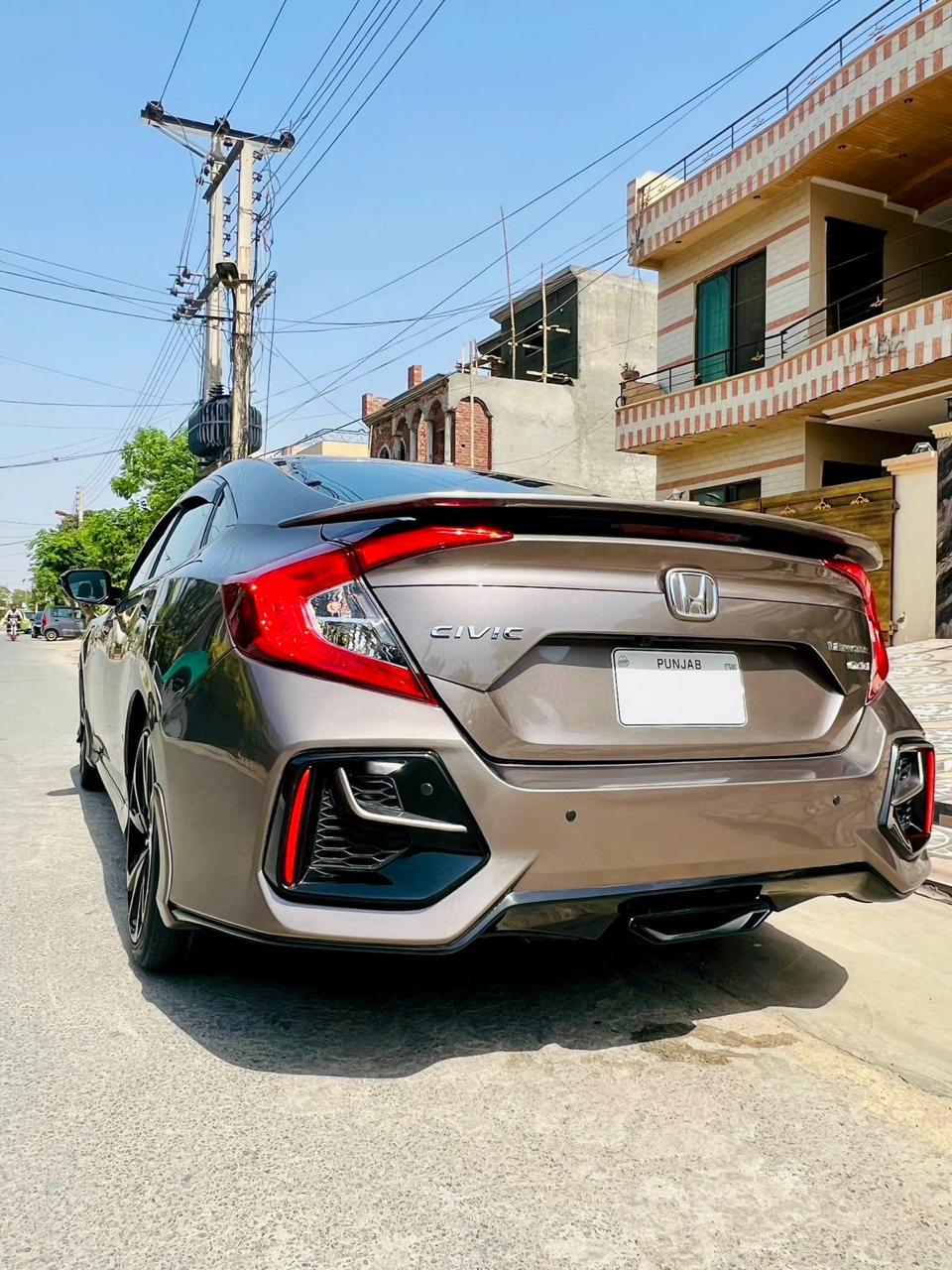 Honda Civic X RS Spoiler Abs Plastic