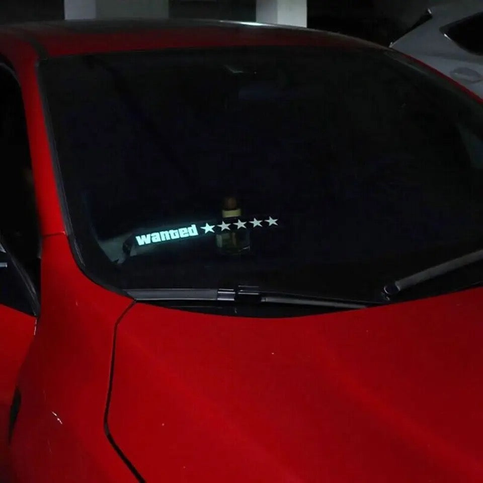 Led Car Window Sticker