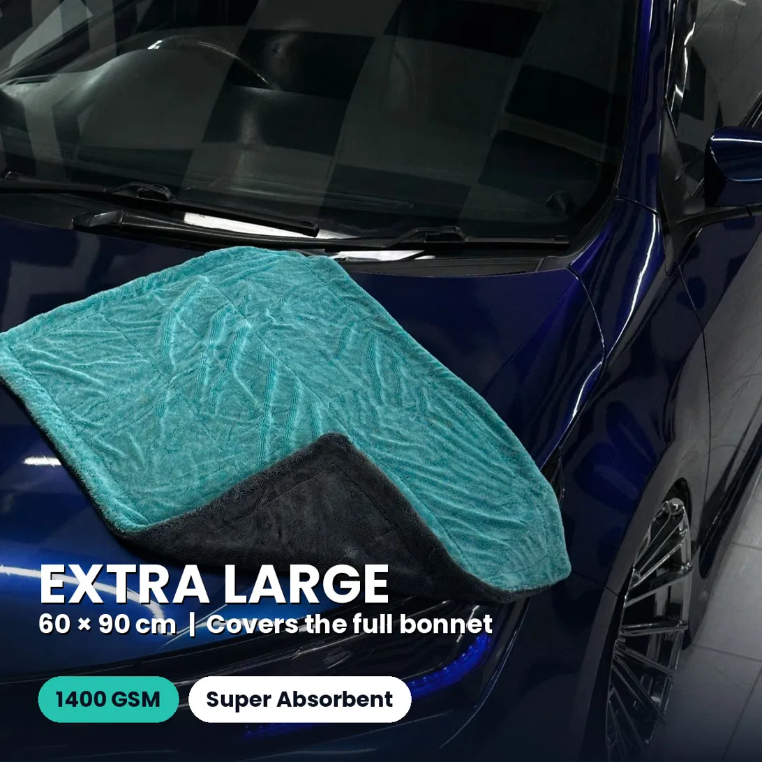 NANOPRO Water Magnet Drying Towel – 1400GSM Twisted Loop Microfiber (60×90cm)