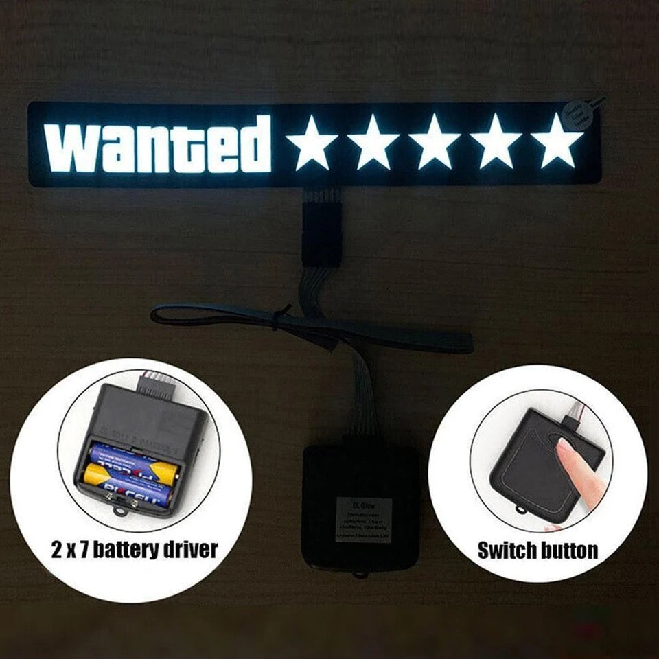 Led Car Window Sticker