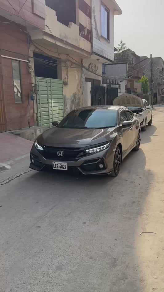 Honda Civic X Si Bumpers Abs Plastic V2