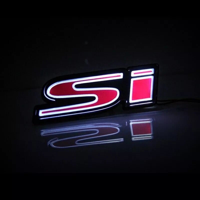 3D Si Car Badge Metal Logo