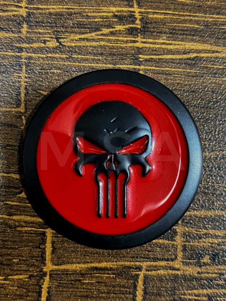 3D Khopri Car Badge Metal Logo