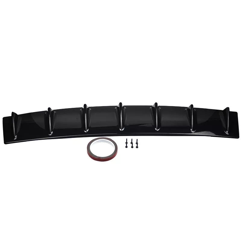 Rear Bumper Defuser Shark Fin Style - Universal