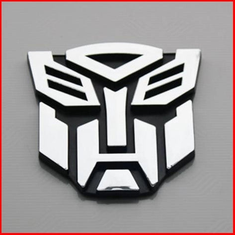 3D Transformer Car Badge Metal Logo