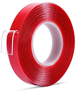 3M Red Double Sided Adhesive Tape - 10mm