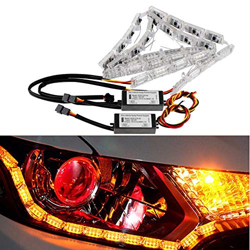 SNAKE DRL FLEXIBLE CAR DUAL LED LIGHTS