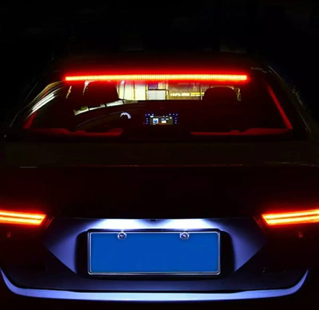 Car Rear Screen Roof Light - Audi Style Brake Light