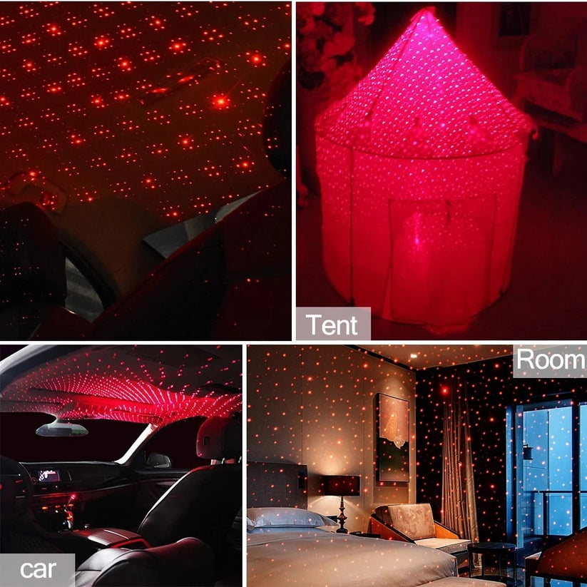 Car Roof Star Atmosphere Light, Romantic LED Star Night Light Mehmood