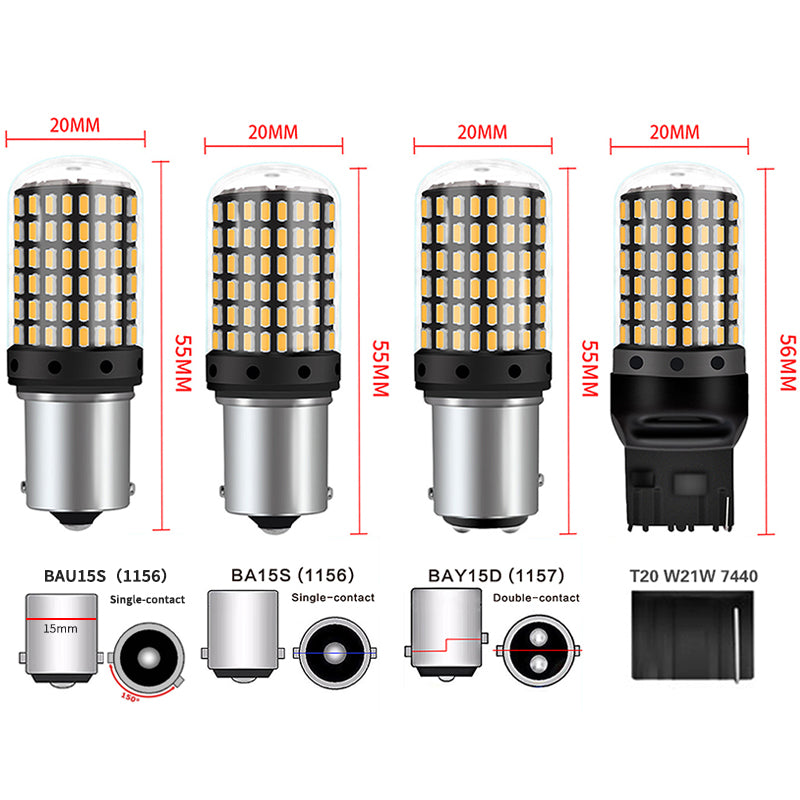 Bright Led Indicator Bulbs - 2Pcs