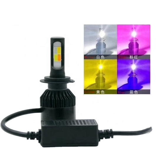 Colors Switch Back Fog Led Light With Flash H11 - 2 PCs