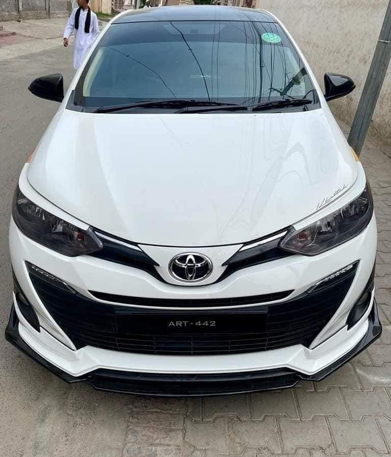 Car Front Bumper Splitter ABS Plastic - 4Pcs