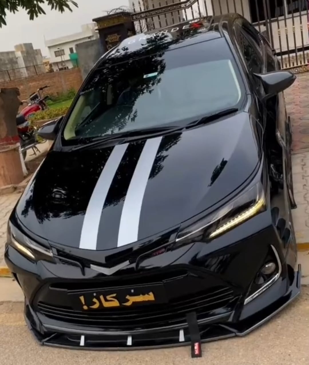 Car Front Bumper Splitter ABS Plastic - Spike Special - 3Pcs