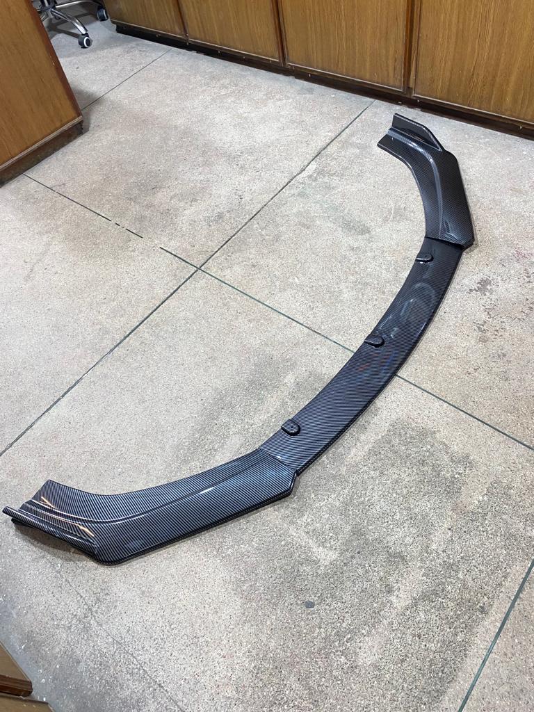 Car Front Bumper Splitter ABS Plastic - Center 3 Dot - 3Pcs