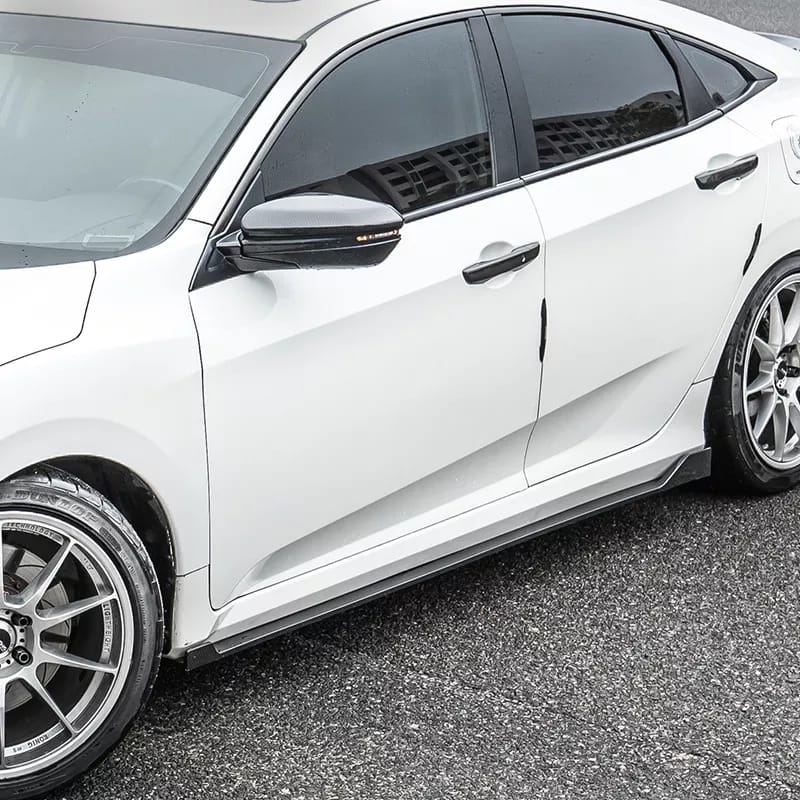 Car Side Splitter ABS Plastic  - 2Pcs