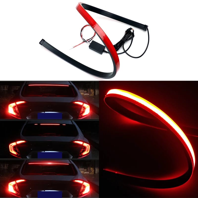 Car Rear Screen Roof Light - Audi Style Brake Light