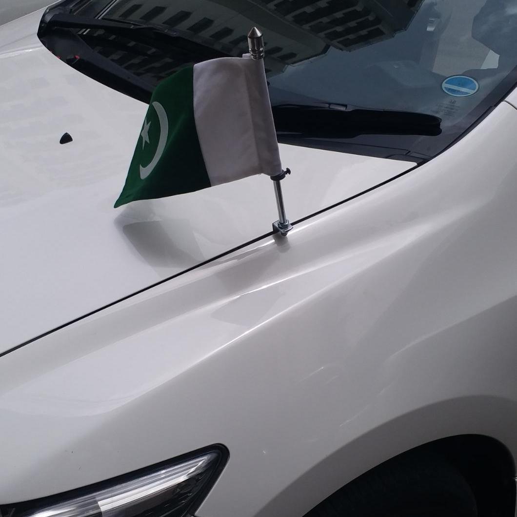 Car Bonnet Flag Rod / Bumper Flag Rod