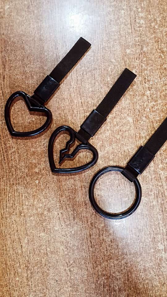 JDM Hanging Heart / Tsurikawa Ring / Broken Heart