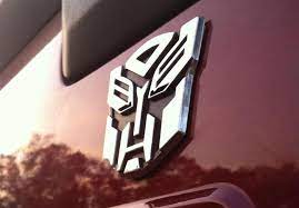 3D Transformer Car Badge Metal Logo