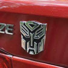 3D Transformer Car Badge Metal Logo